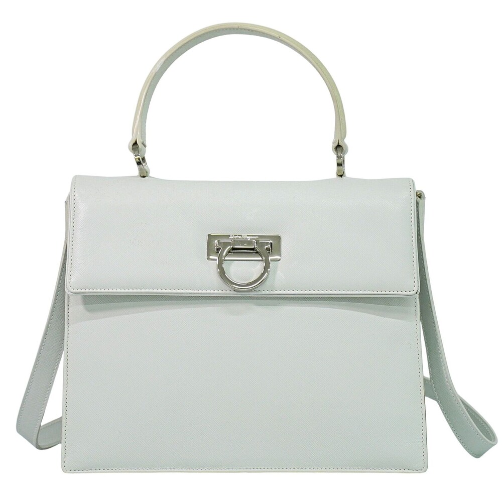 Salvatore Ferragamo Gancini Leather